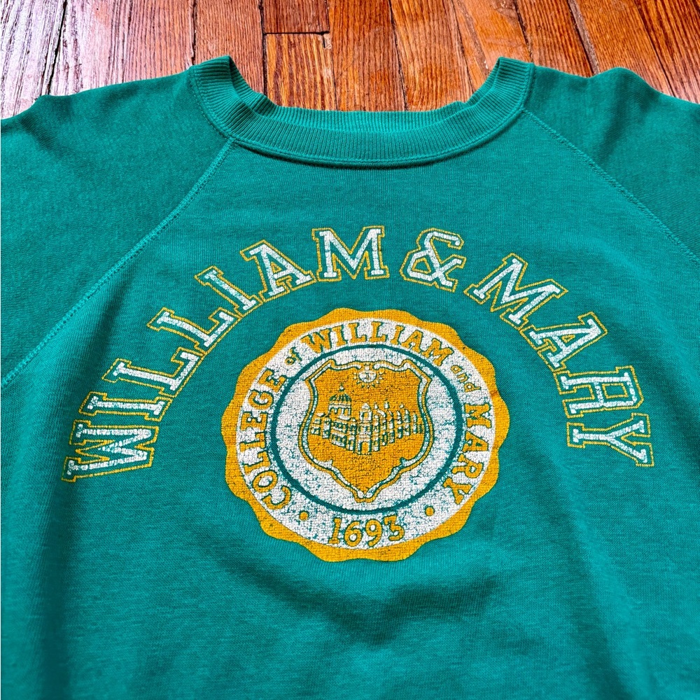 60’s College of William & Mary True Vintage Crewneck Sweater - Picture 3 of 16